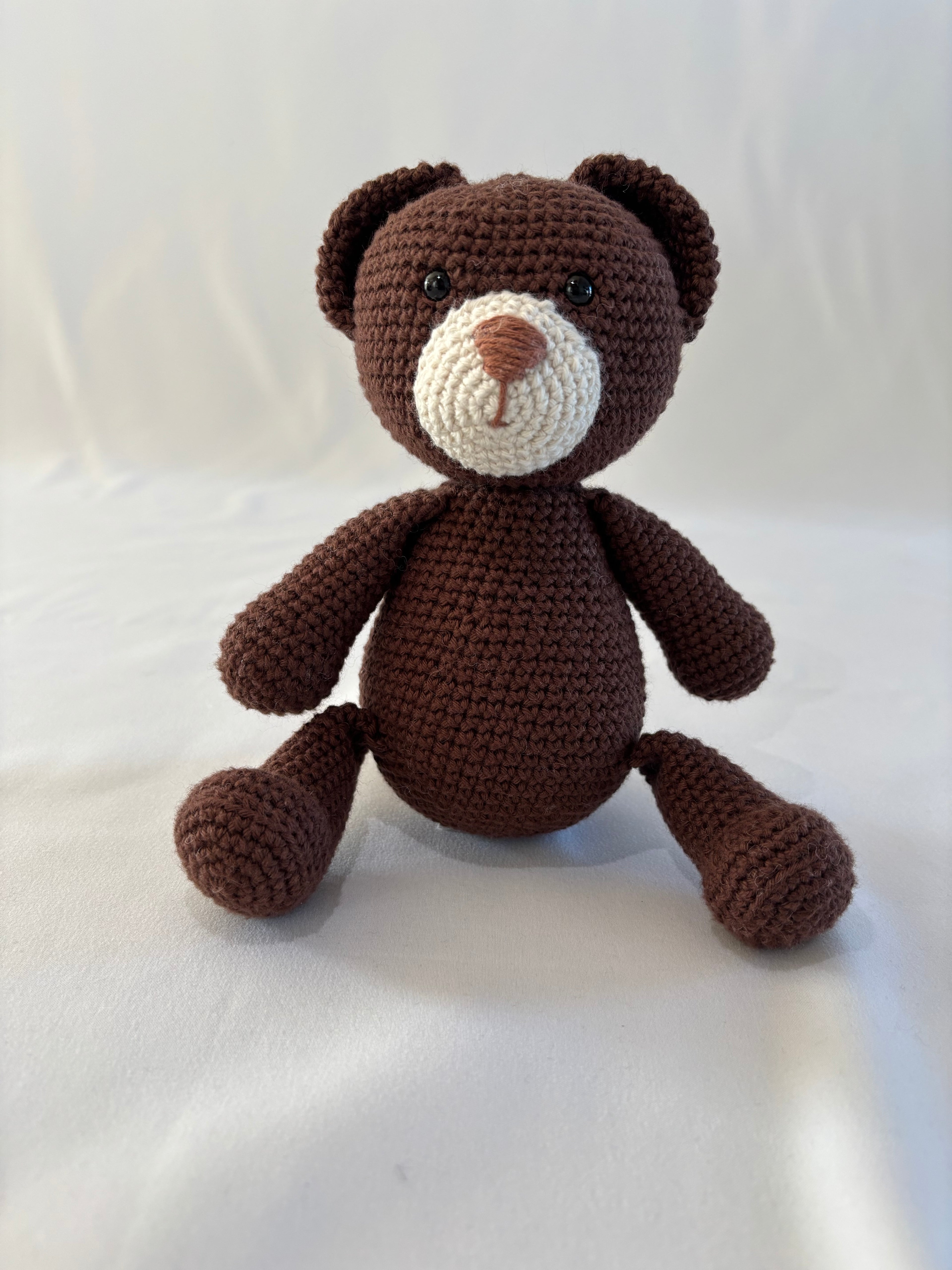 Kuschel Teddy - Dunkelbraun