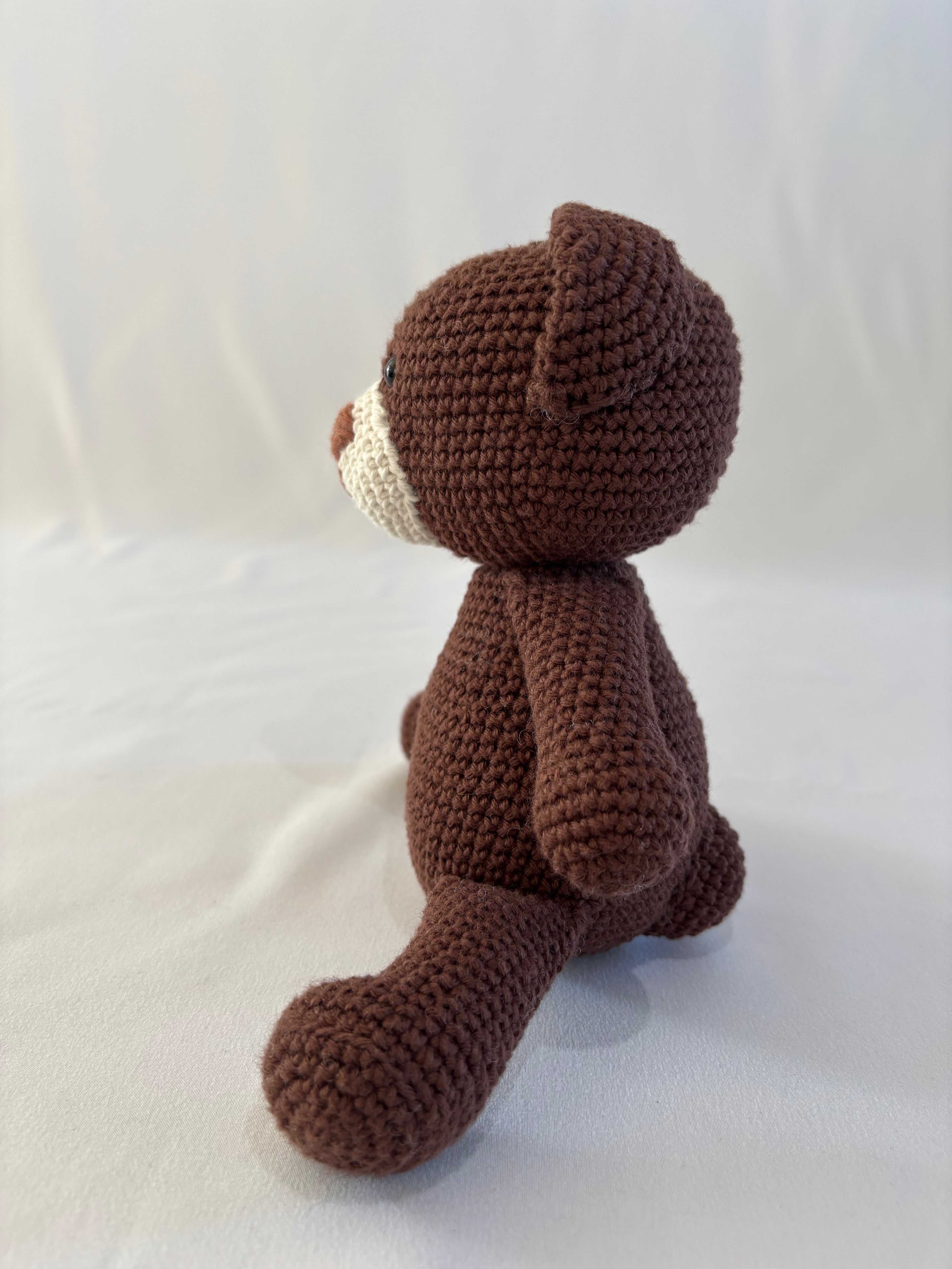 Kuschel Teddy - Dunkelbraun