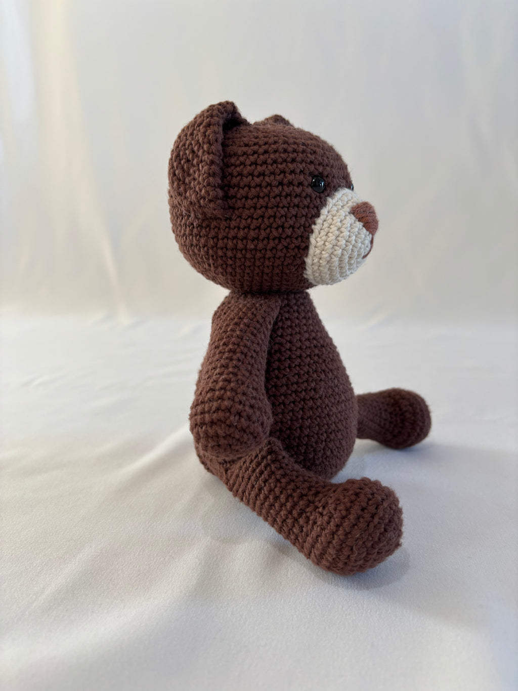 Kuschel Teddy - Dunkelbraun