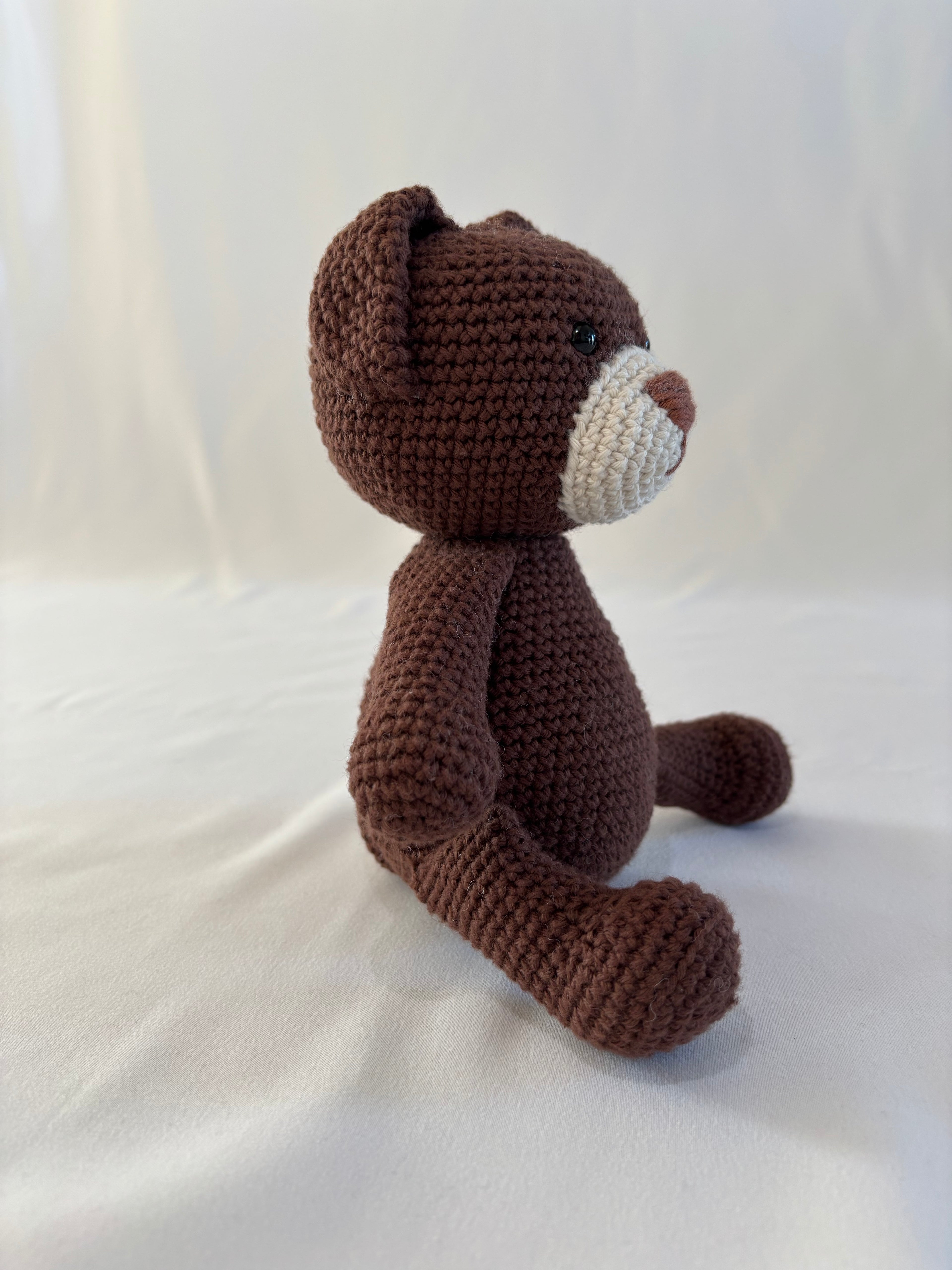 Kuschel Teddy - Dunkelbraun