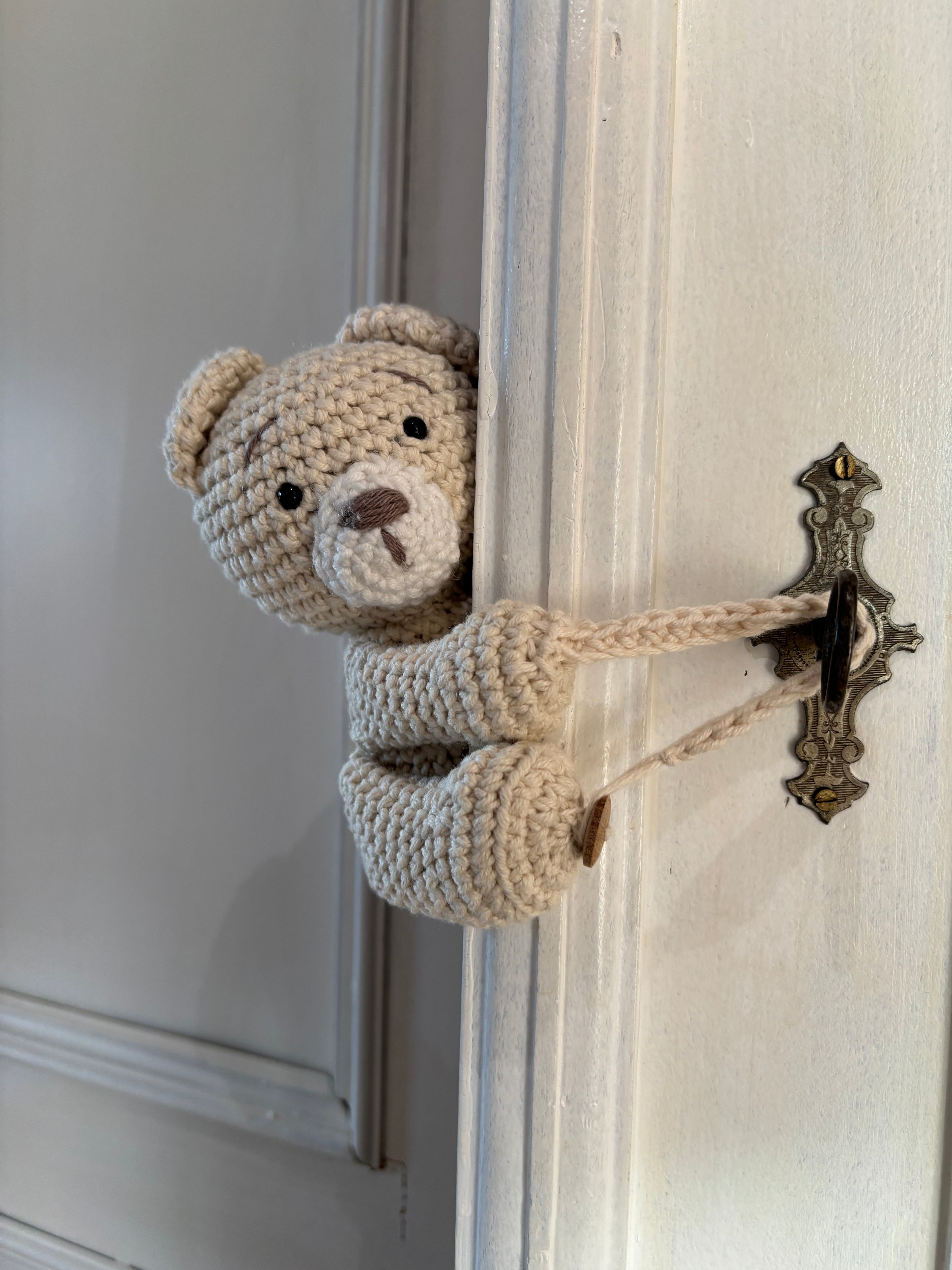 Türstopper Teddy - Weiß