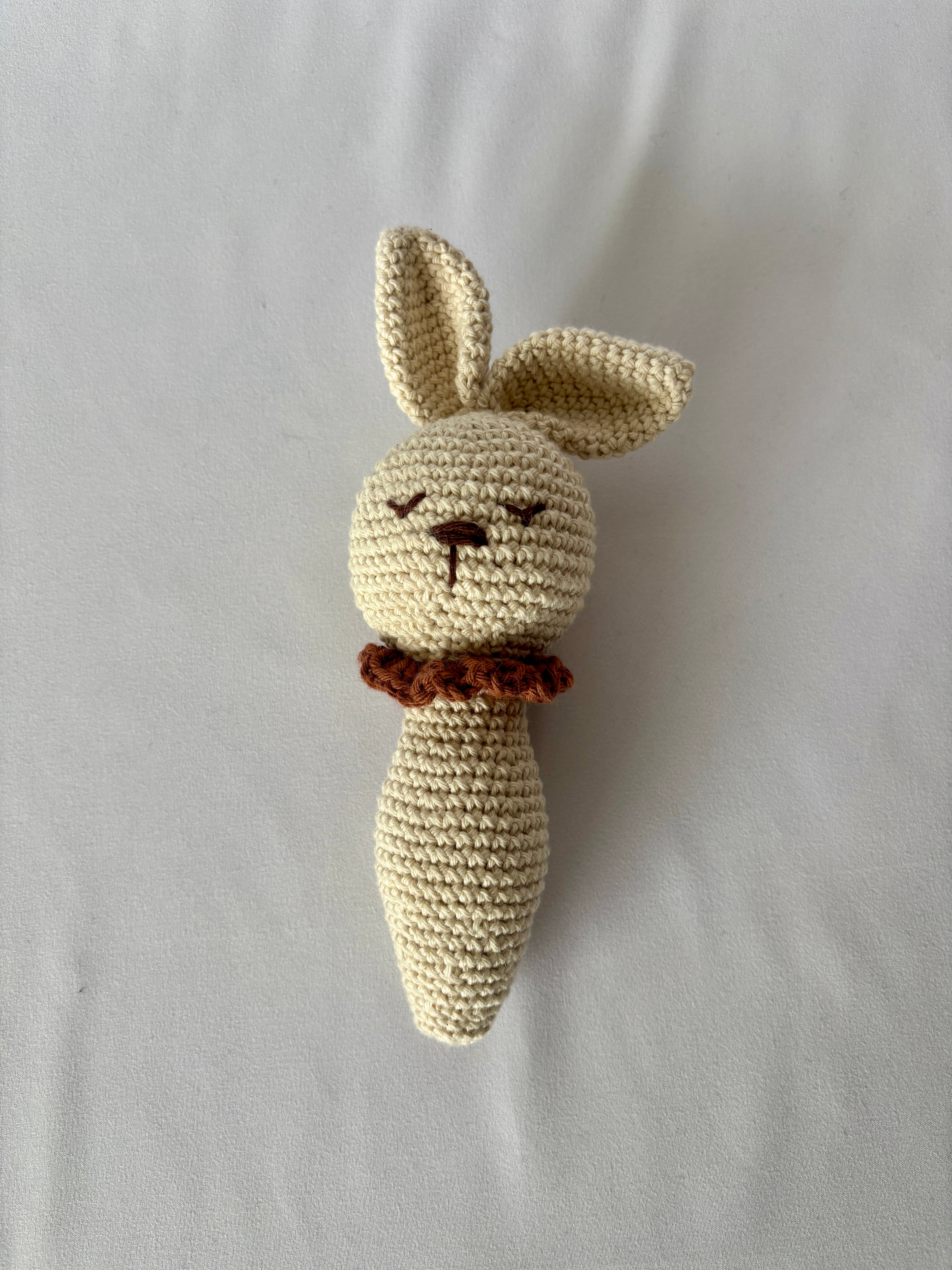 Babyrassel Hase - Beige