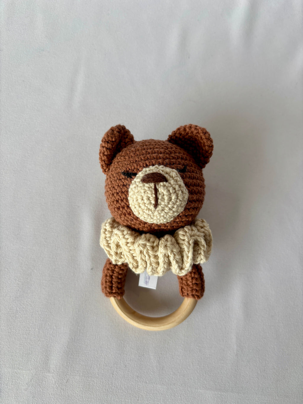 Babyrassel Teddy - Hellbraun