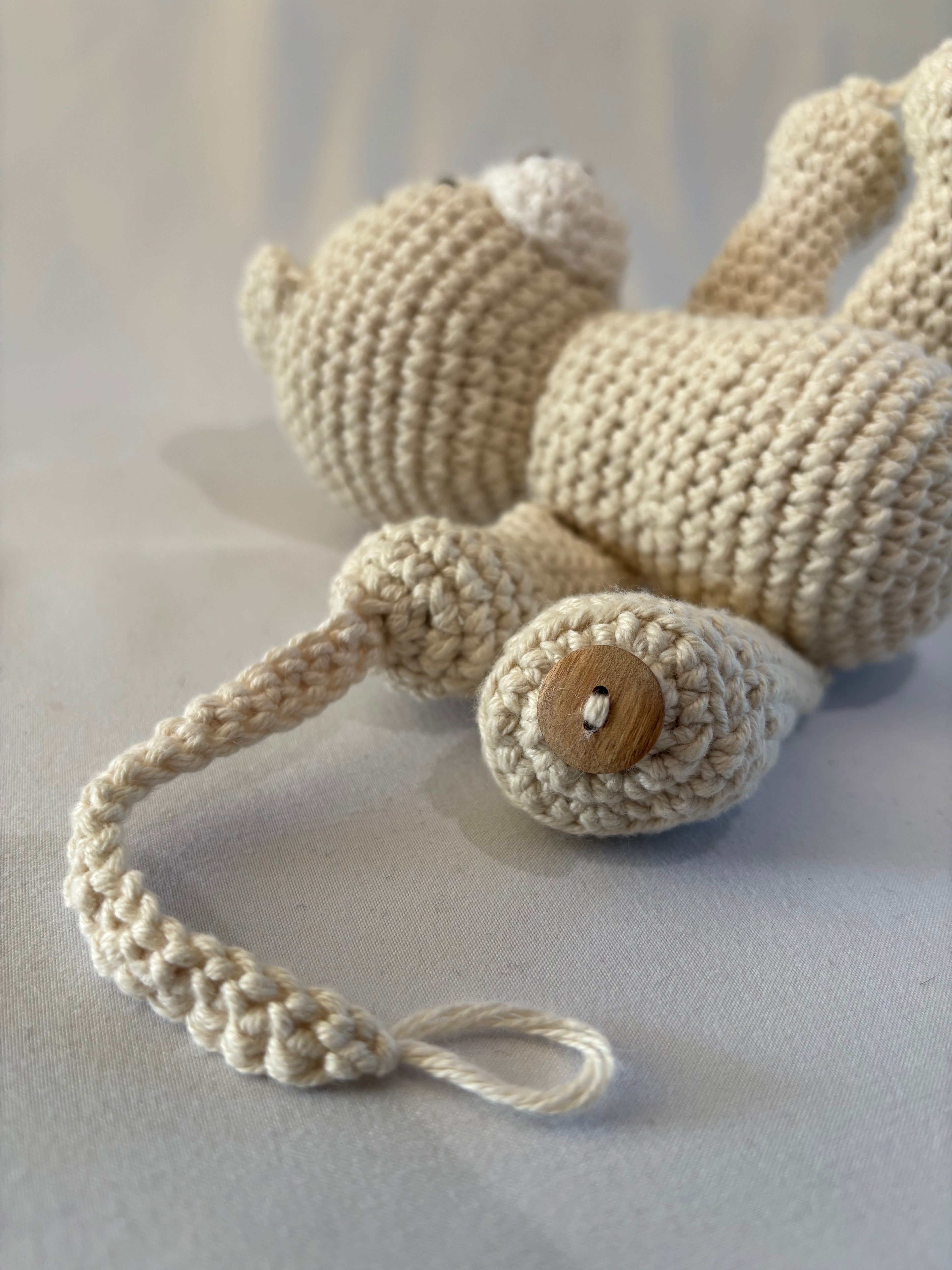 Türstopper Teddy - Weiß